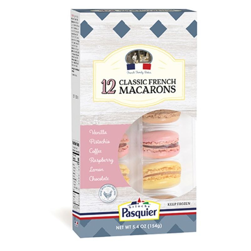 Brioche Pasquier Macarons, Classic French (12 each) - Instacart