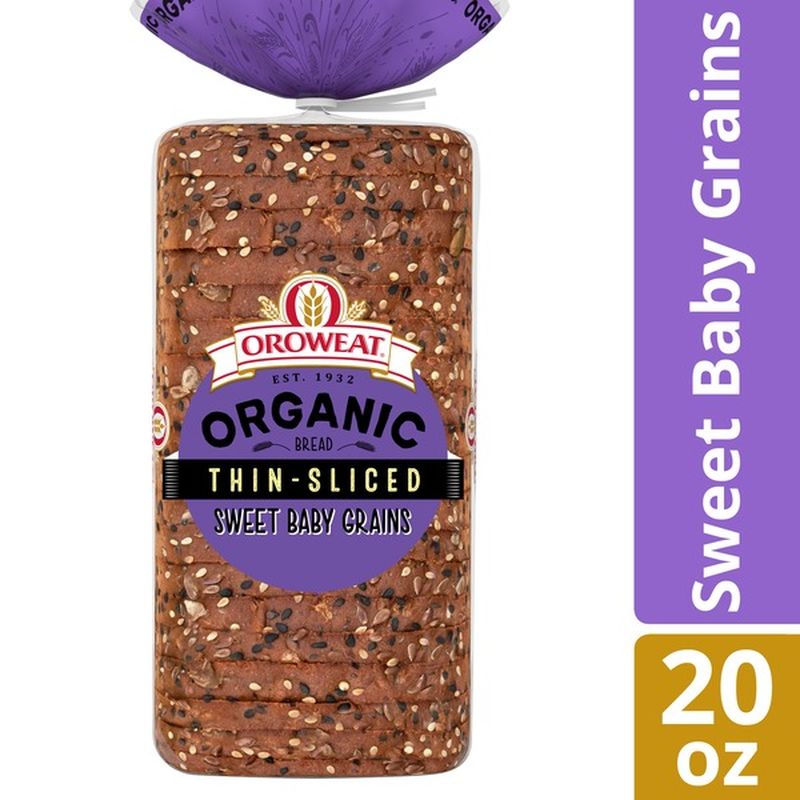 Oroweat Organic Thin Sliced Sweet Baby Grains Bread (20 oz) Instacart