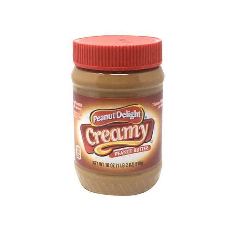Peanut Delight Peanut Butter (18 oz) Instacart