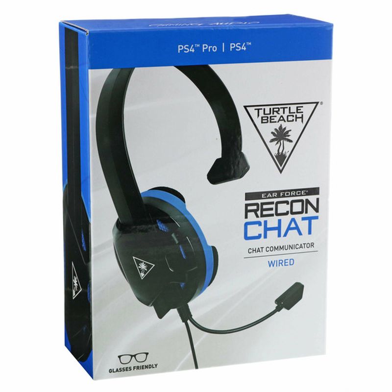 Turtle Beach Black Ear Force Recon Chat For PS4 & Pro PS4