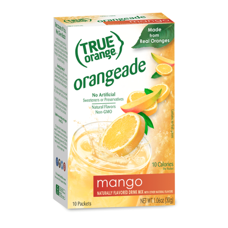 True Orange Mango Orangeade Drink Mix (10 ct) Instacart