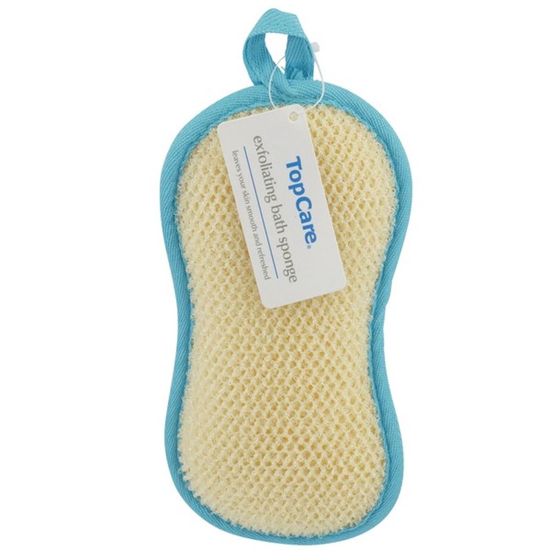 TopCare Exfoliating Bath Sponge (each) Instacart