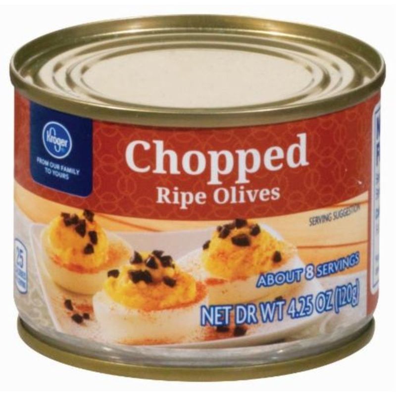 Kroger Olives, Ripe, Chopped (4.25 oz) Instacart