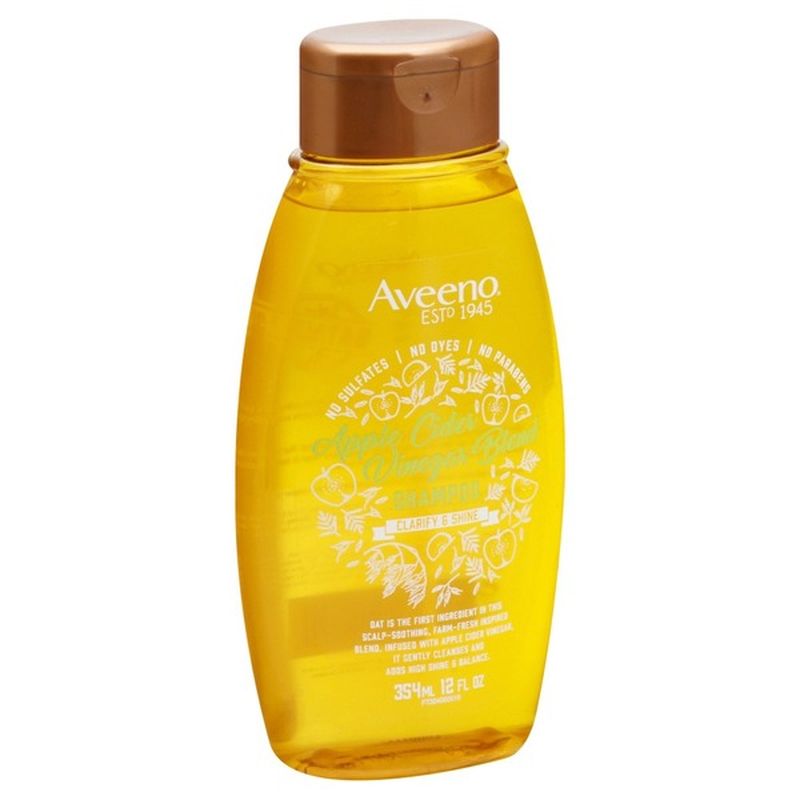 Aveeno® Shampoo Apple Cider Vinegar Blend (12 fl oz) from CVS Pharmacy® Instacart