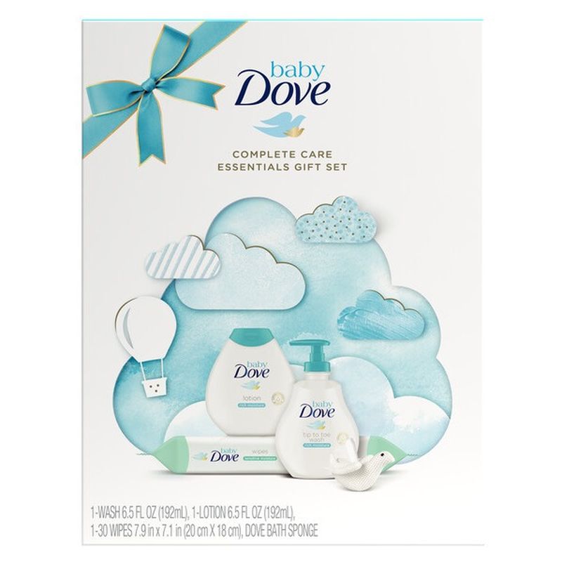 baby dove complete care baby essentials gift set