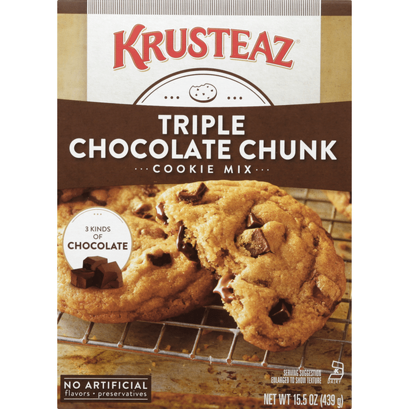 Krusteaz Triple Chocolate Chunk Cookie Mix (15.5 oz) from Safeway