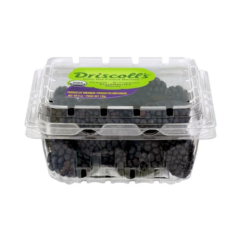 Driscoll's Organic Blackberries (6 oz) Instacart