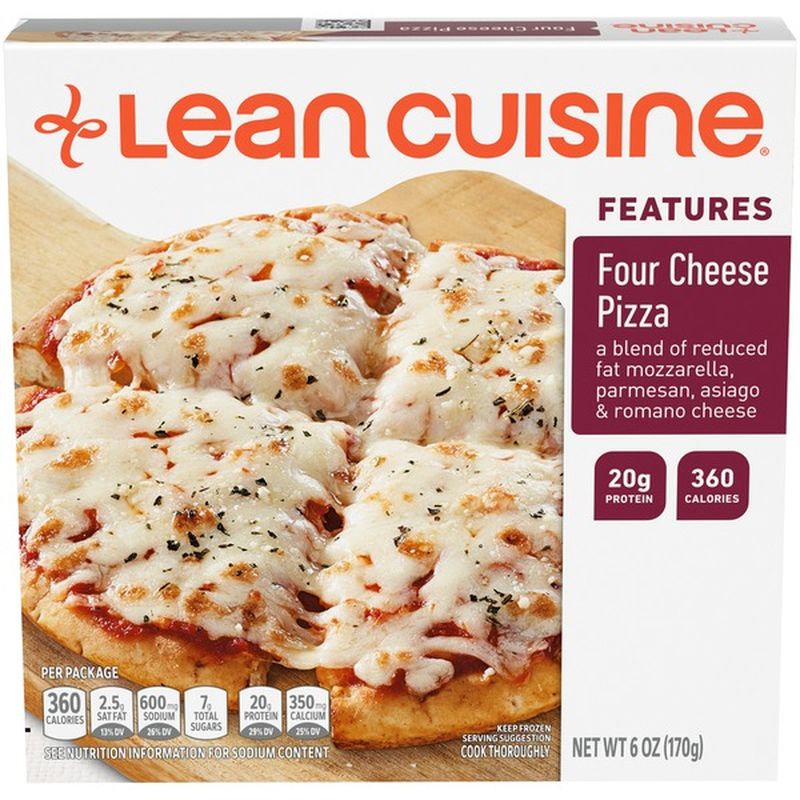 Lean Cuisine Features Four Cheese Frozen Pizza 6 Oz Instacart