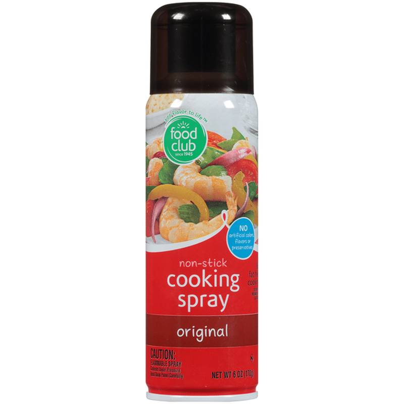 Food Club Original NonStick Cooking Spray (6 oz) Instacart