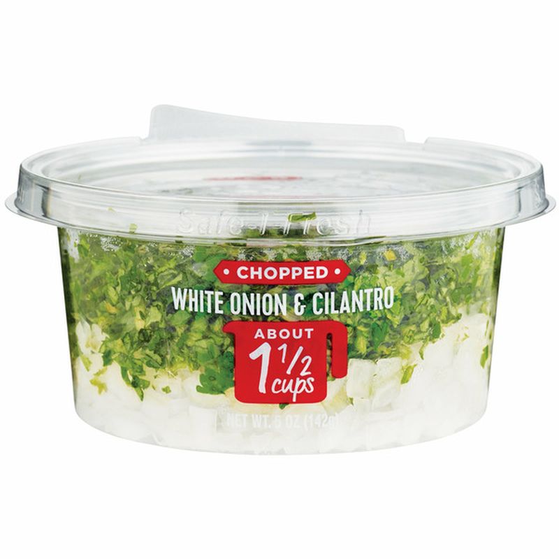 Fresh Chopped Cilantro & Diced White Onion