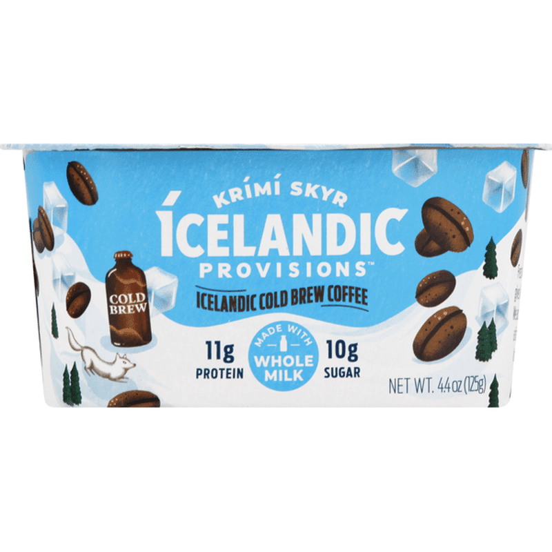 Icelandic Provisions Krimi Skyr, Icelandic Cold Brew Coffee (4.4 oz