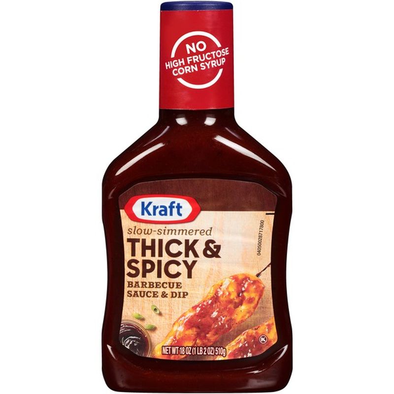Kraft Thick & Spicy Barbecue Sauce & Dip (18 oz) from Safeway Instacart