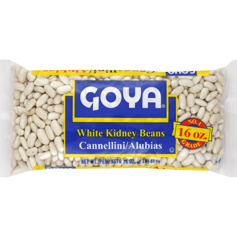 Goya White Kidney Cannellini Beans, Dry (16 oz) Instacart