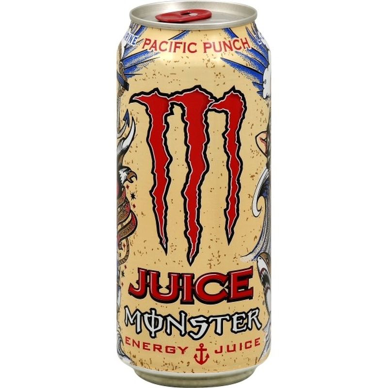 Monster Energy Juice, Pacific Punch (16 fl oz) - Instacart