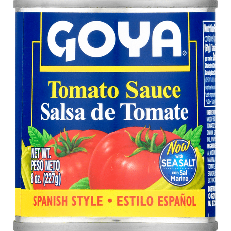Goya Tomato Sauce, Spanish Style (8 oz) Instacart