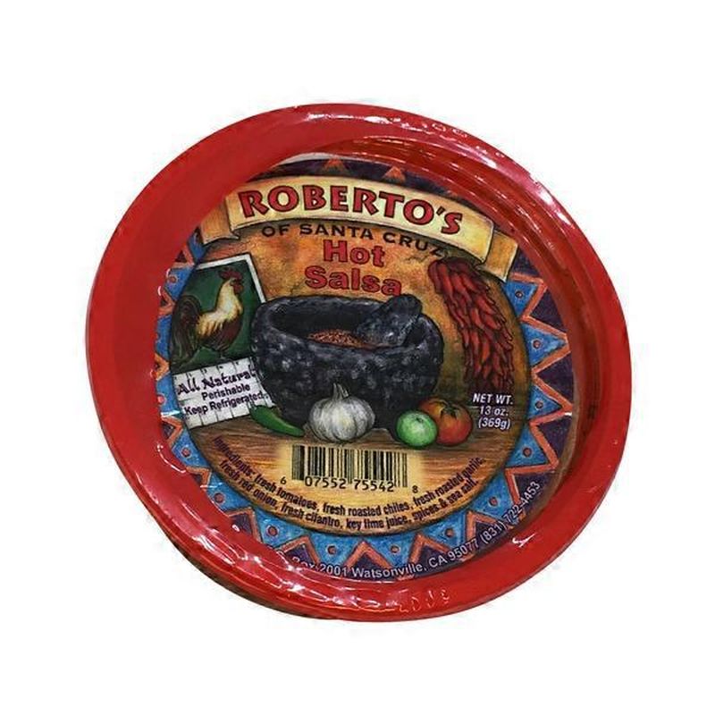 Roberto's of Santa Cruz Hot Salsa (13 oz) Instacart