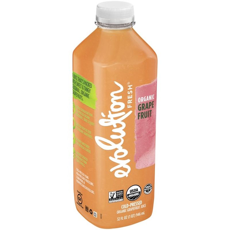 Evolution Fresh ColdPressed Organic Grapefruit Juice (1 qt) Instacart