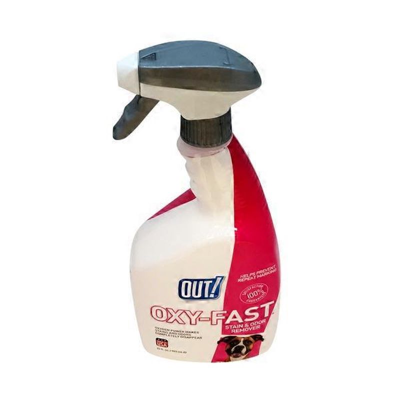 out oxy fast stain and odor remover