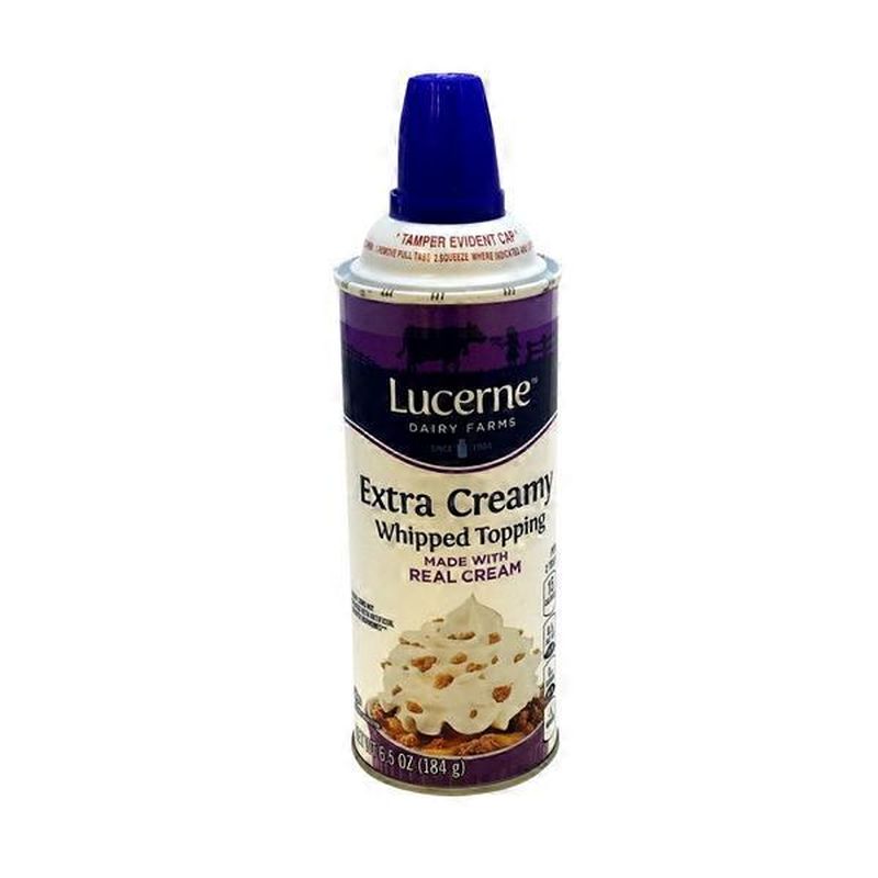 Lucerne Dairy Farms Extra Creamy Whipped Topping (6.5 fl oz) Instacart