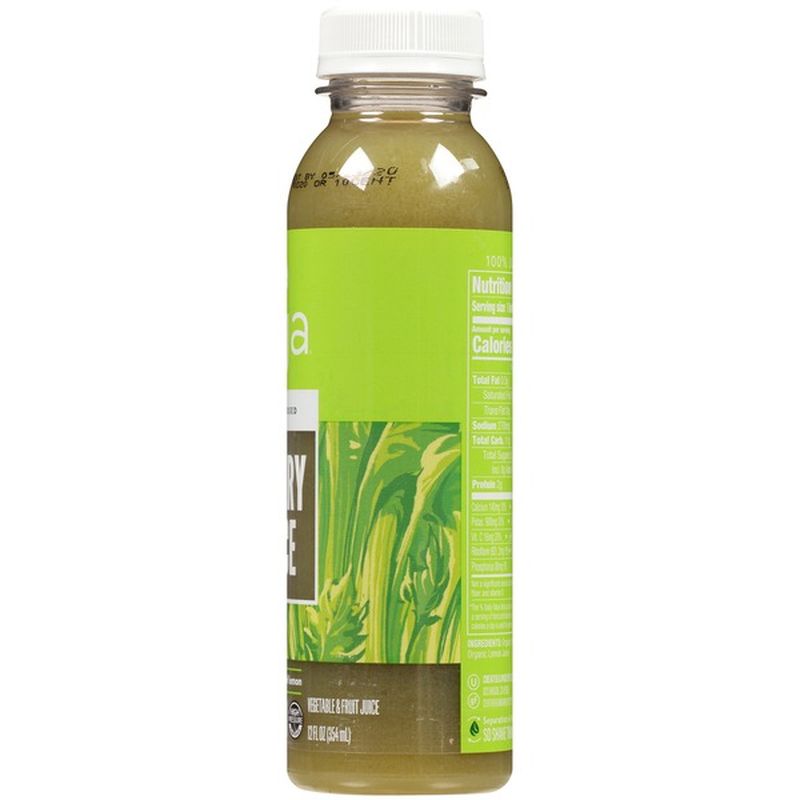 Suja Organic Celery Juice Cold-Pressed Vegetable & Fruit Juice (12 fl