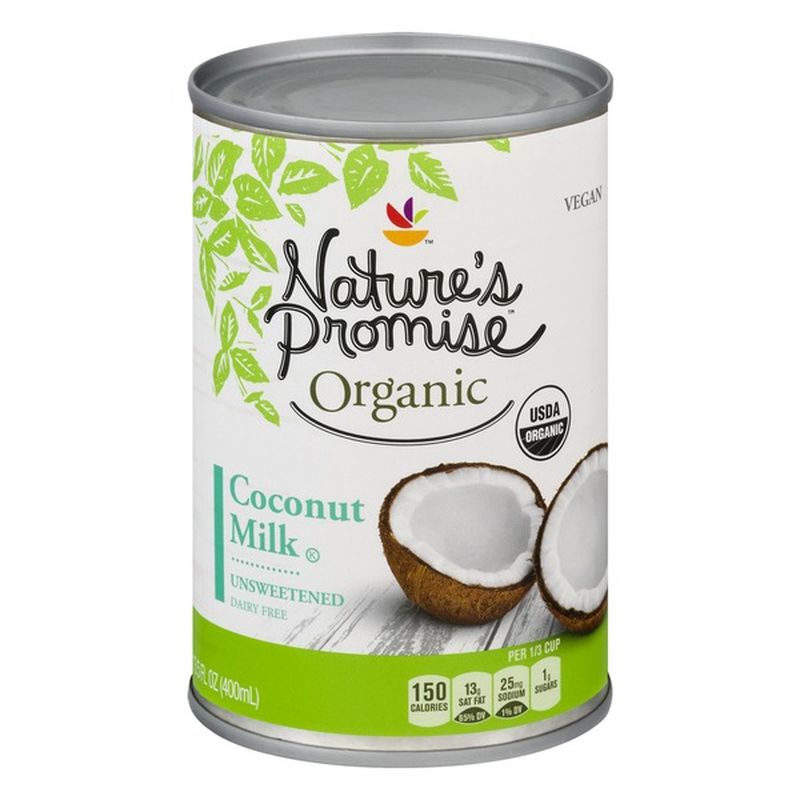 Nature's Promise Coconut Milk, Unsweetened