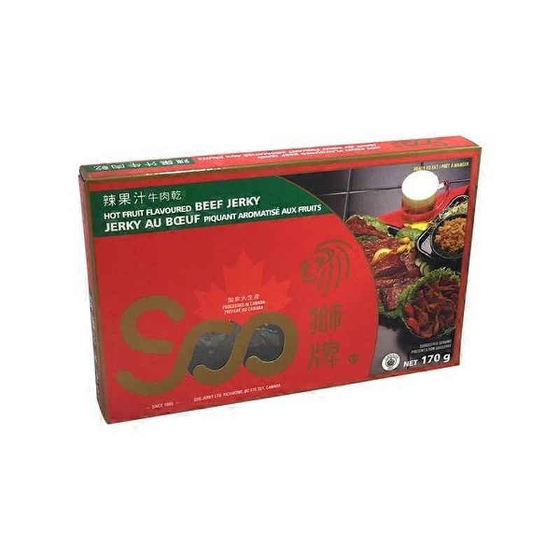 Soo Hot Fruit Beef Jerky
