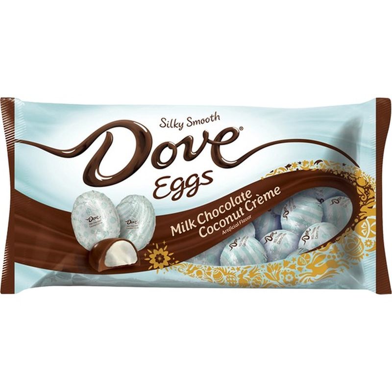 Dove Milk Chocolate, Eggs, Coconut Creme (7.94 oz) from Safeway Instacart