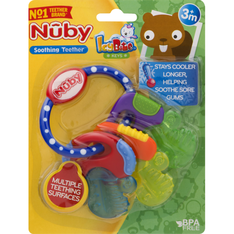 nuby baby teething toys