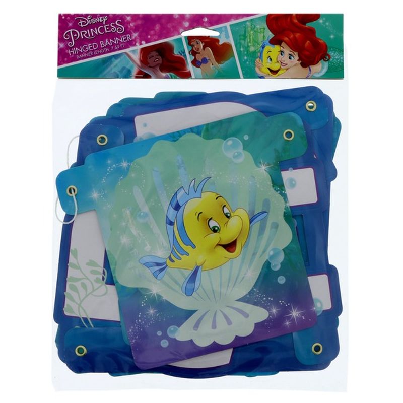 American Greetings Disney Princess Ariel Dream Big Hinged Banner