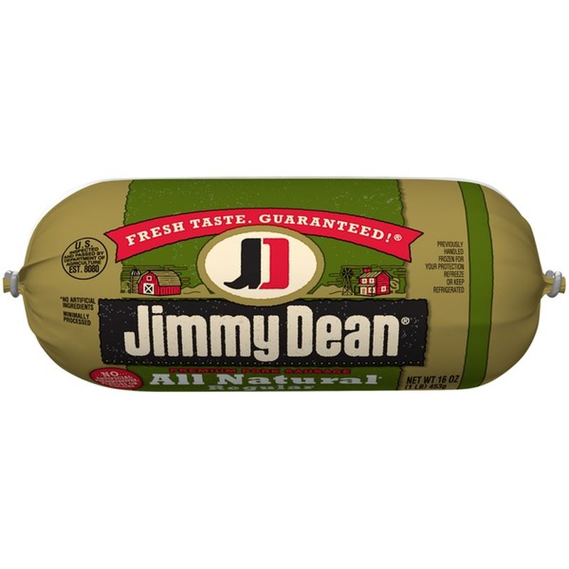 Jimmy Dean Premium AllNatural Pork Sausage Roll, 16 oz. (16 oz