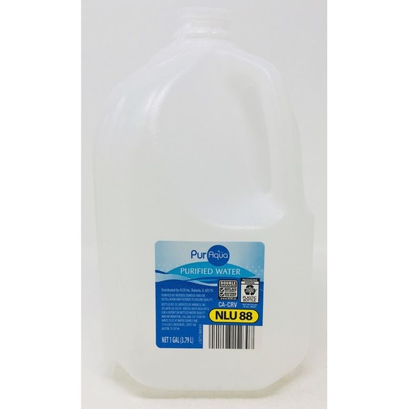 PurAqua Purified Water Gallon (1 gal) from ALDI Instacart