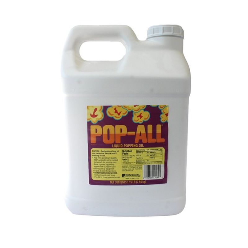 Pop All Popcorn Oil 17 5 Lb Delivery Or Pickup Near Me Instacart