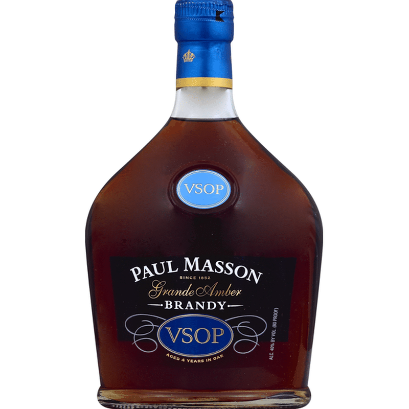 Paul Masson Grande Amber VSOP Brandy (750 ml) - Instacart