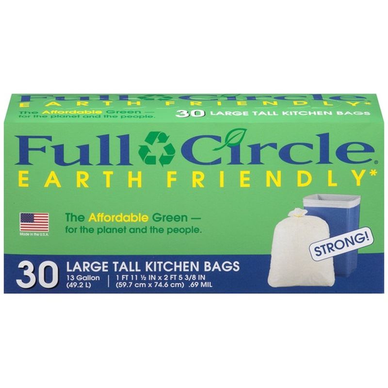 large kitchen trash bags