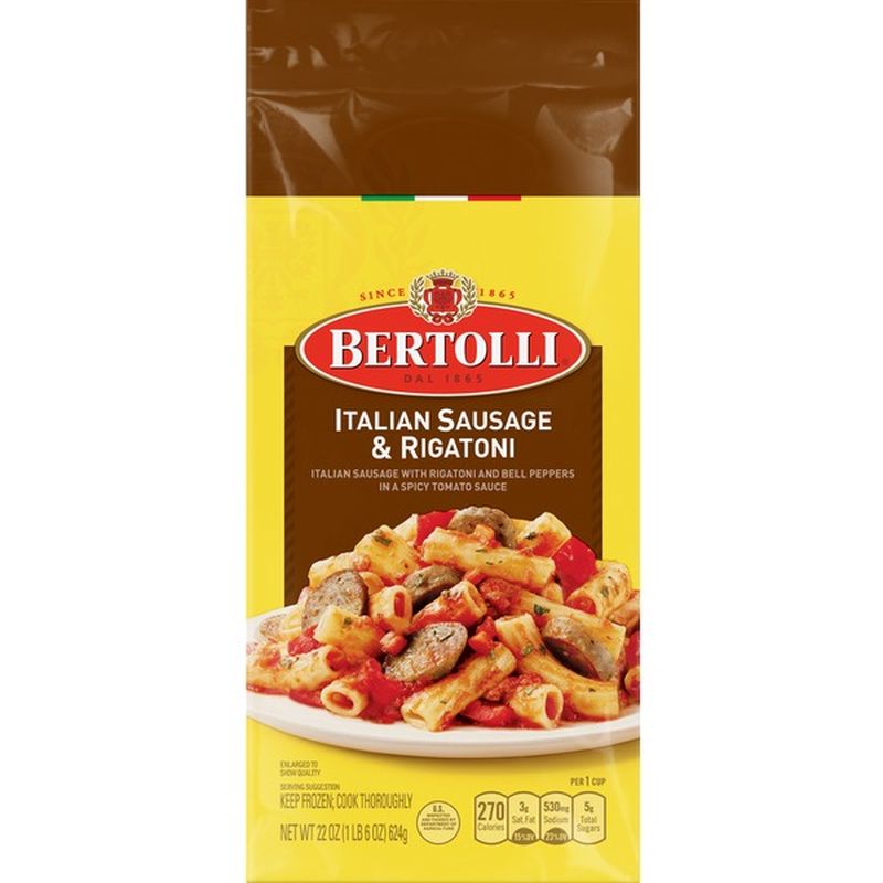 Bertolli Italian Sausage And Rigatoni (22 oz) from ShopRite Instacart