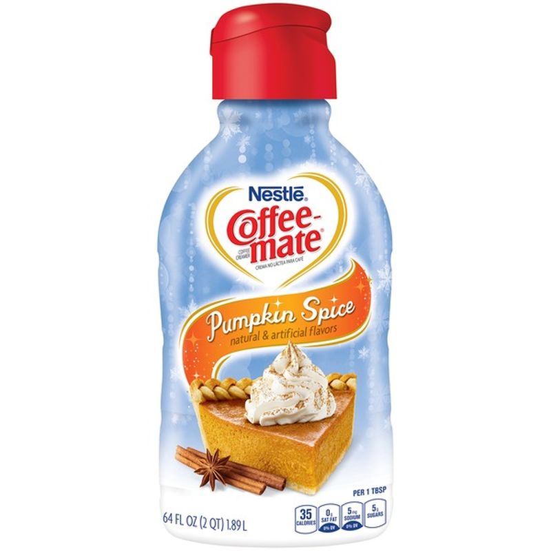 Nestlé Coffee Mate Pumpkin Spice Liquid Coffee Creamer (64 fl oz