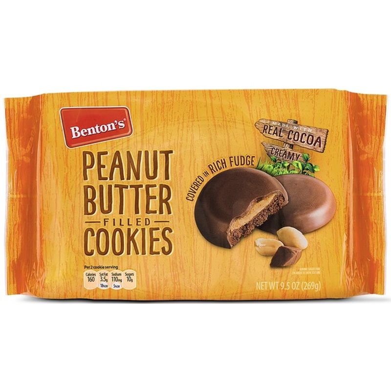 Benton's Peanut Butter Filled Cookies (9.5 oz) from ALDI - Instacart