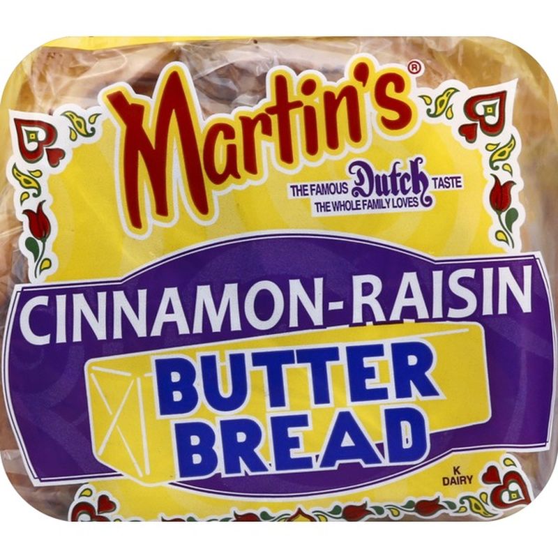 Martin's Butter Bread, CinnamonRaisin (16 oz) from HEB Instacart