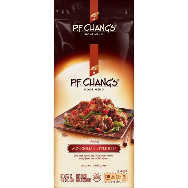 P F Chang S Mongolian Style Beef Dinner 22 Oz Instacart