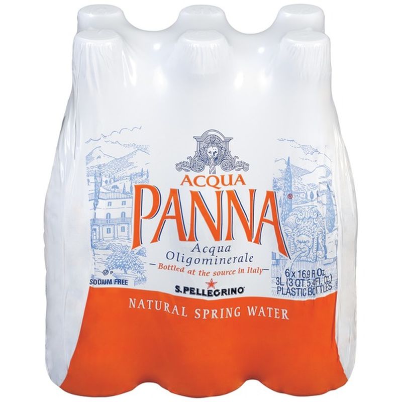 Acqua Panna 100 Natural Spring Water 16 9 Fl Oz Instacart