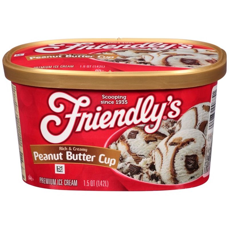 Friendly's Ice Cream, Premium, Peanut Butter Cup (1.5 qt) from ShopRite