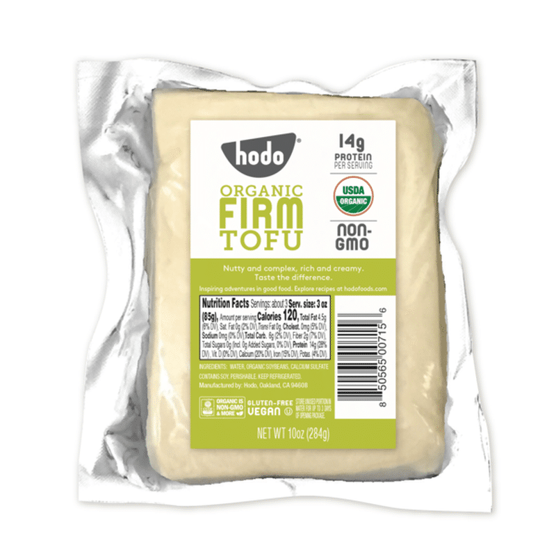 Hodo Firm Tofu, Organic, Shrink Wrapped