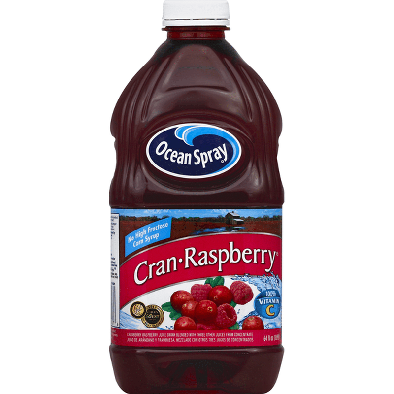 Ocean Spray Juice Drink, CranRaspberry (64 fl oz) from Falletti Foods