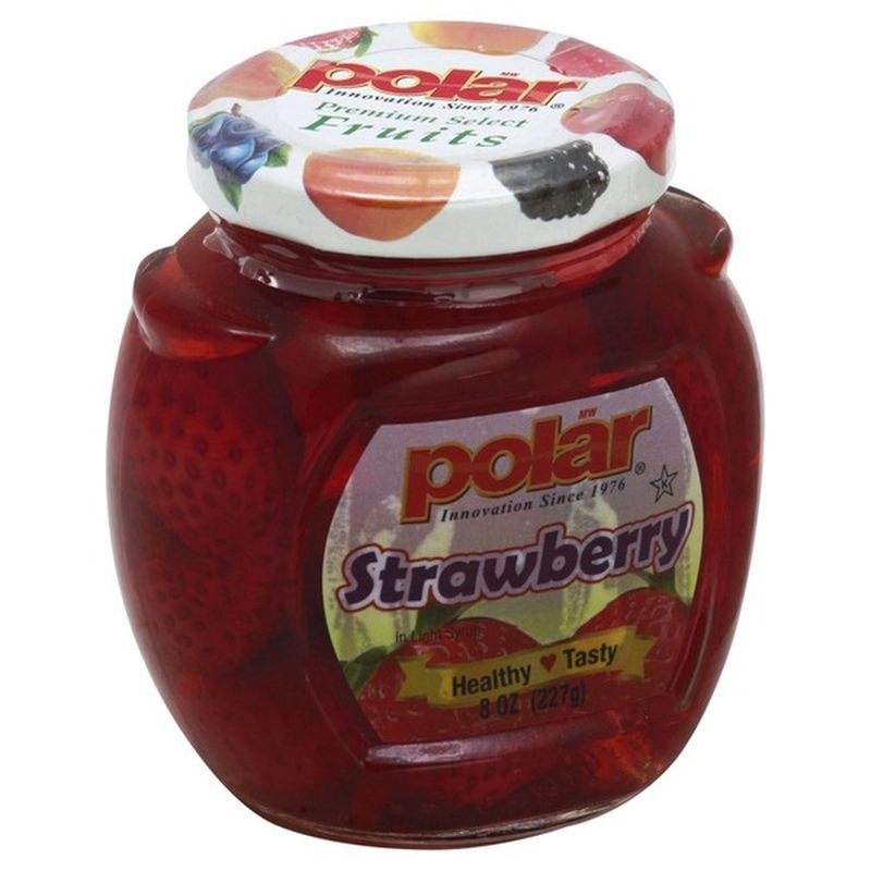 Polar Strawberry, in Light Syrup (8 oz) from Strack & Van Til Instacart