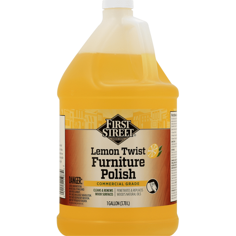 First Street Furniture Polish, Lemon Twist (1 gal) Instacart
