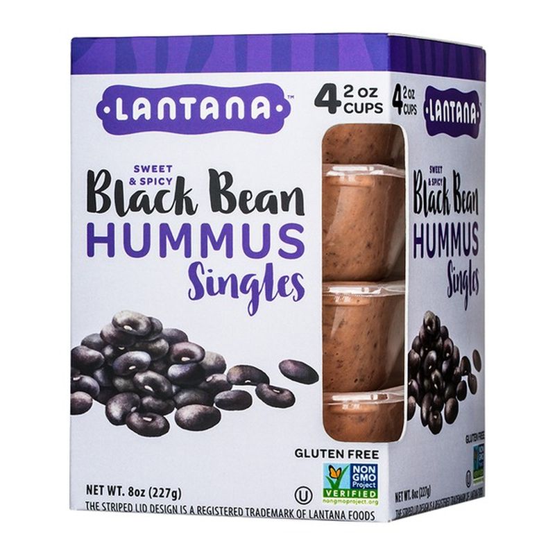 Lantana Black Bean Hummus Singles (8 oz) Instacart