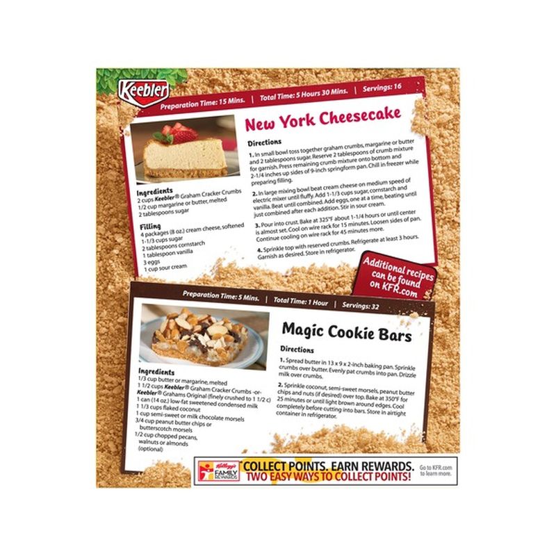 Keebler Graham Cracker Crumbs Original (13.5 oz) Instacart
