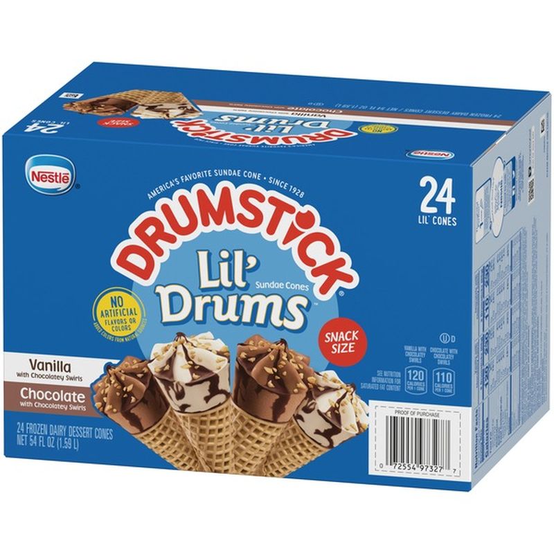 Drumstick LIL DRUMS Sundae Cone Variety Pack (54 fl oz) Instacart
