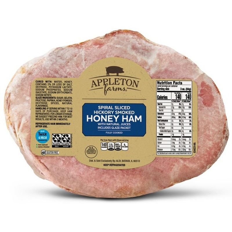 Appleton Farms Spiral Sliced Half Ham