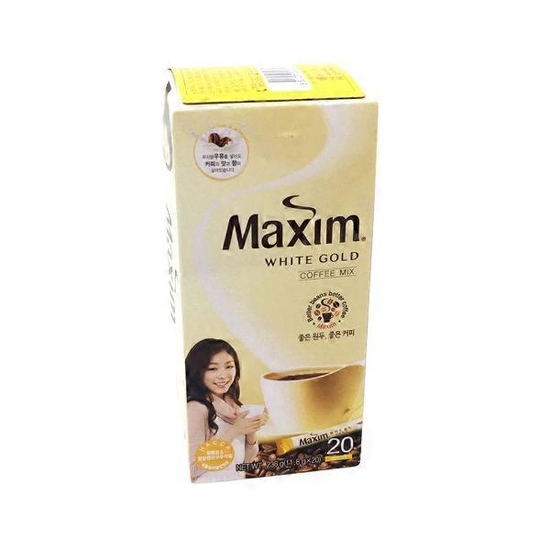 Maxim White Gold Coffee Mix (20 ct) Instacart